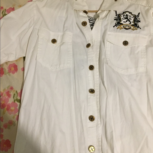 Men designer button up - Picture 3 of 4